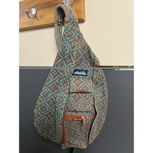 KAVU Original Rope Bag‎ - Compact Lightweight Crossbody - Desert Mosaic